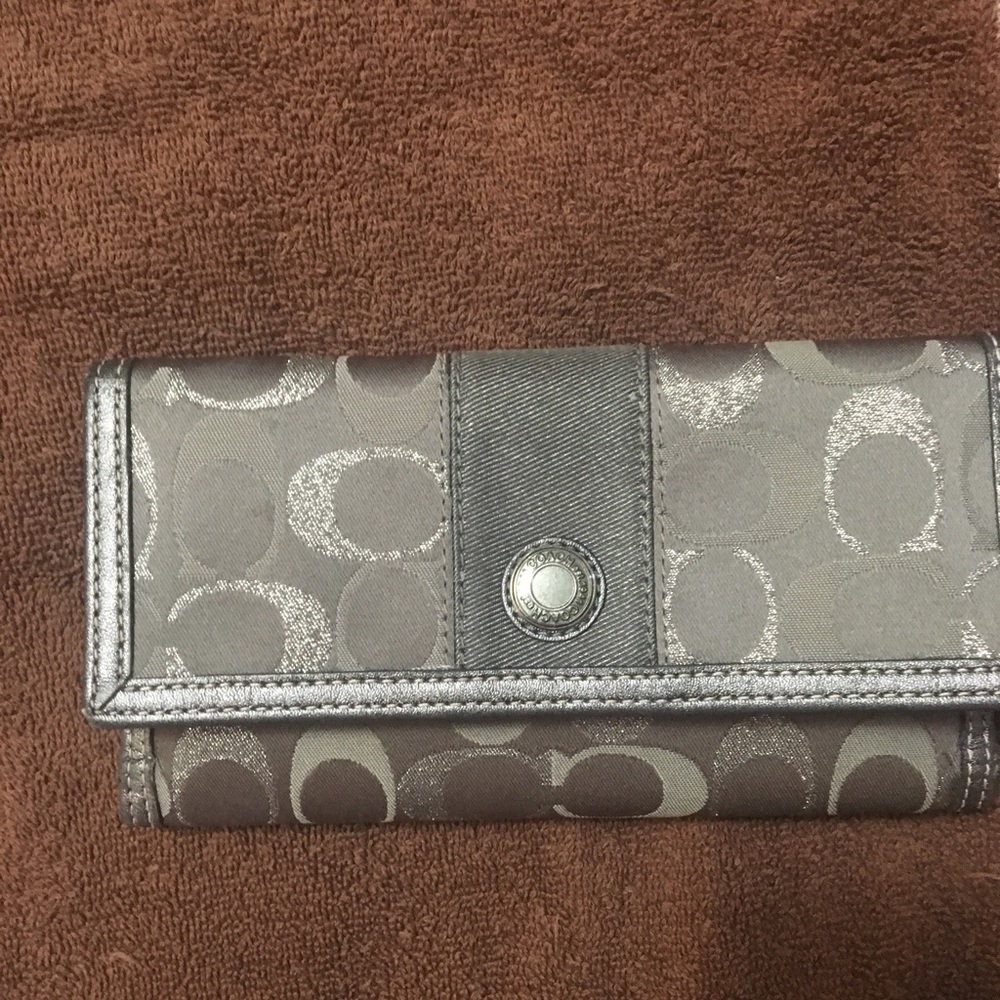 Coach wallet and checkbook cover